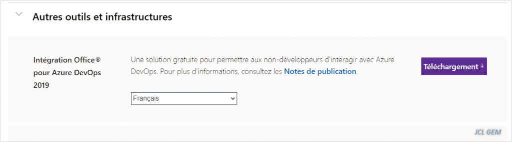 Installer le plugin Azure Devops pour Excel sans Visual Studio
